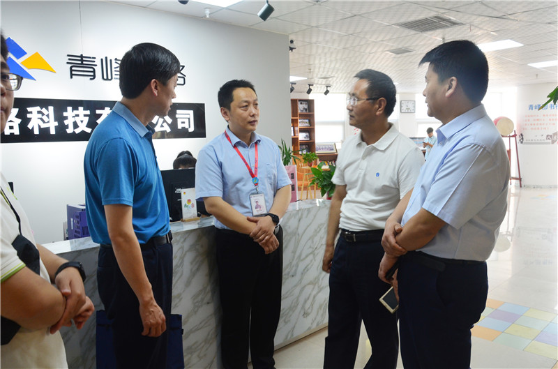 熱烈歡迎安陽市委統(tǒng)戰(zhàn)部副部長李春喜一行蒞臨我司參觀！
